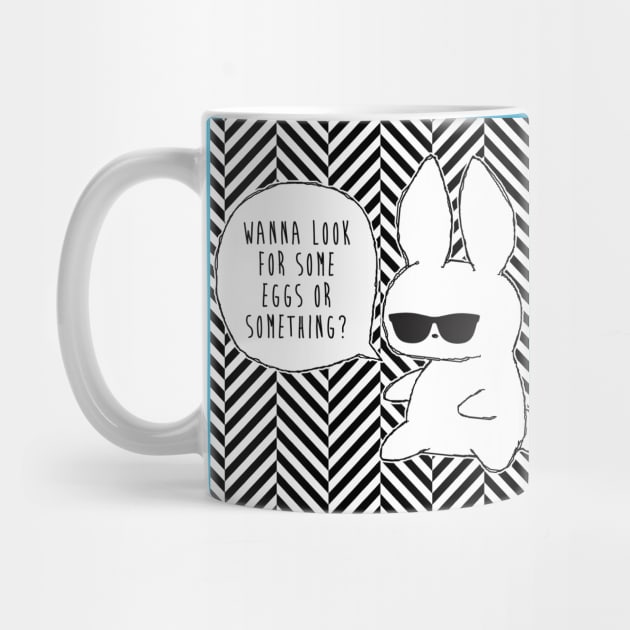 Cool Easter Bunny by MaplewoodMerch